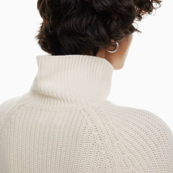 Aritzia - Wilfred - Ursa Turtleneck - Small - Light Birch - Picture 3 of 5